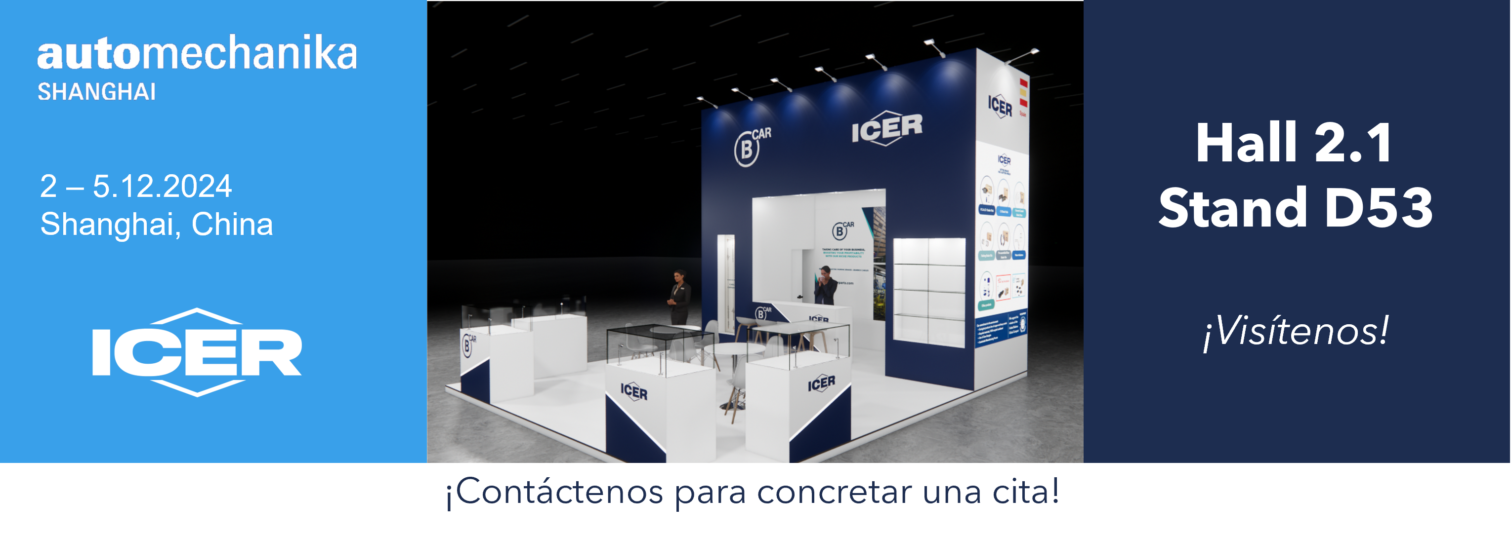 ICER en Automechanika Shanghai 2024